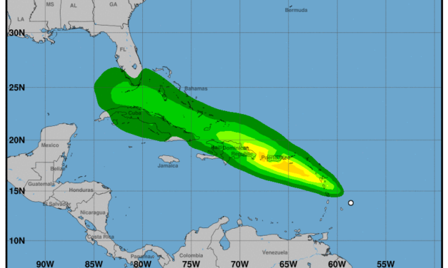 Emiten vigilancia de tormenta tropical para Puerto Rico