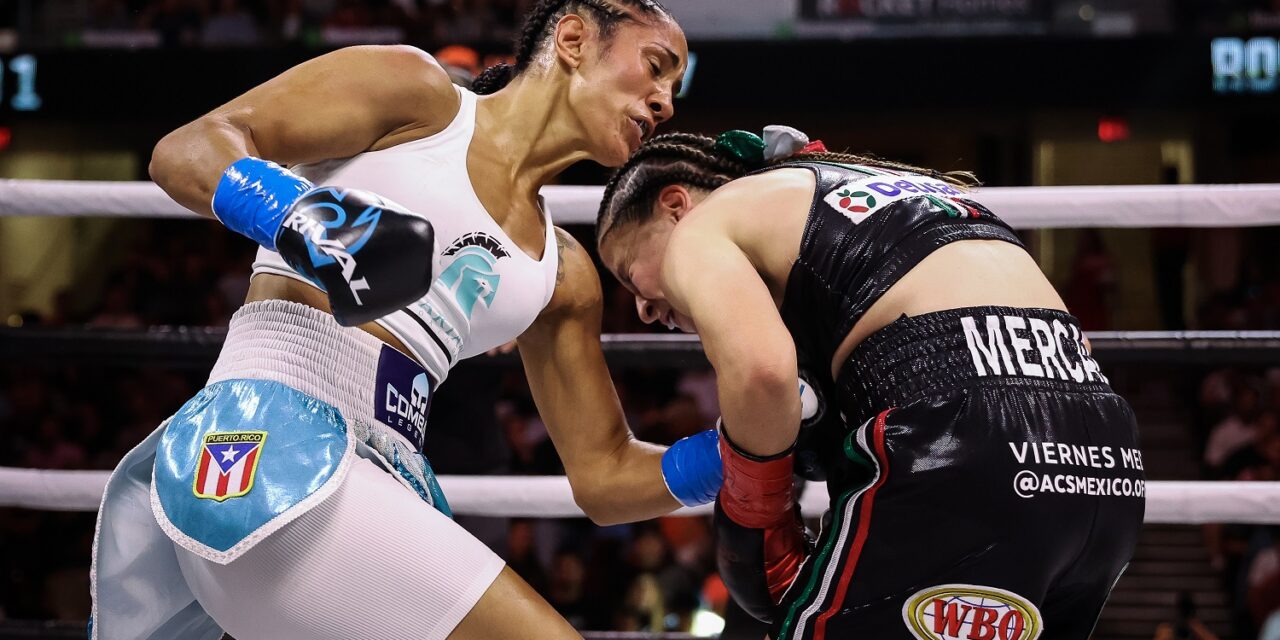 Amanda Serrano se alza con la victoria en duelo con la mexicana Yamileth Mercado