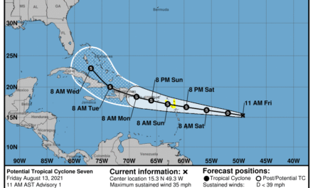 Posible ciclón tropical 7 comenzará a ser monitoreado por el Centro Nacional de Huracanes