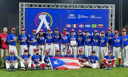 Puerto Rico obtiene medalla de plata en Serie de Las Américas de béisbol U15
