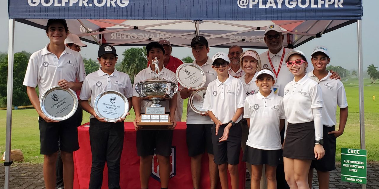 Campeón equipo juvenil Río Bayamón Golf