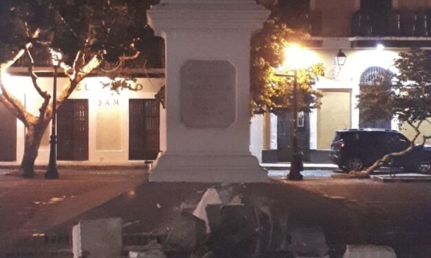 “En vez de tapar un boquete, tendremos que usar los chavos para arreglar la estatua”, dice alcalde de San Juan