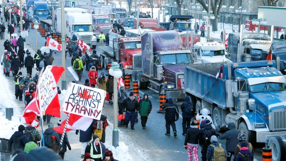 Ottawa declara el estado de emergencia ante las protestas antivacunas