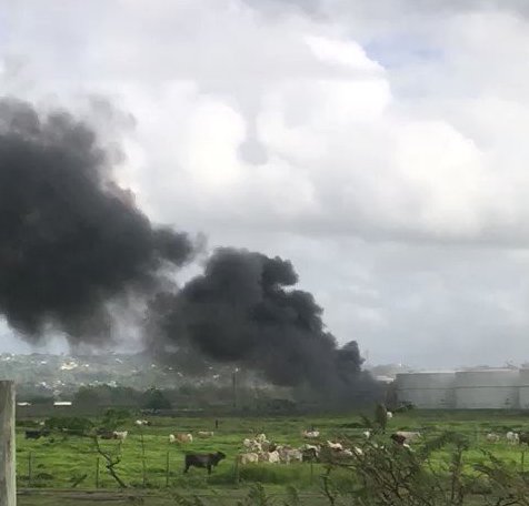 Incendio en facilidades de Shell en Yabucoa