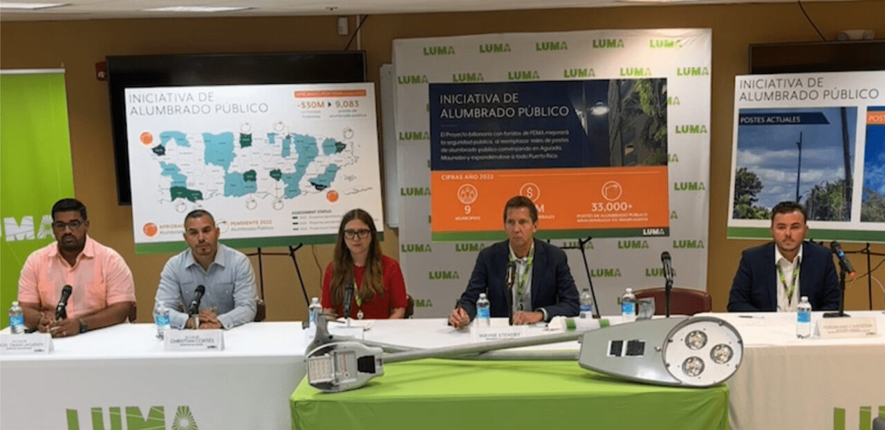 LUMA Energy anuncia cambio de alumbrado público en los municipios de Aguada y Maunabo