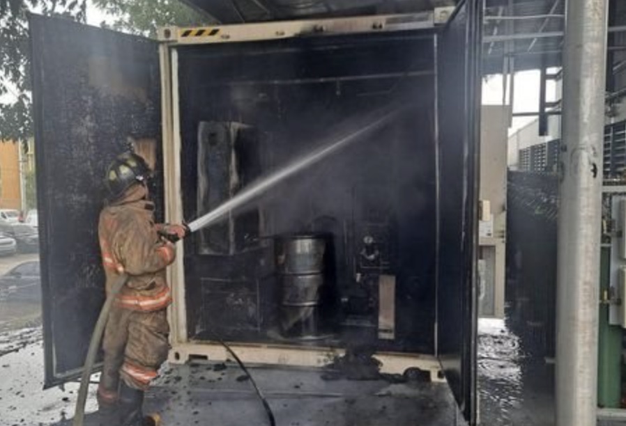 Extinguen fuego en Hospital Menonita en Caguas