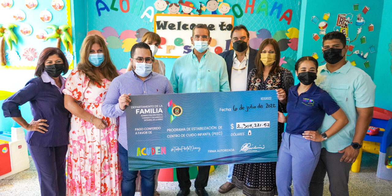 Destinan más de $2 millones para mejoras en centros de cuido para niños en Guaynabo