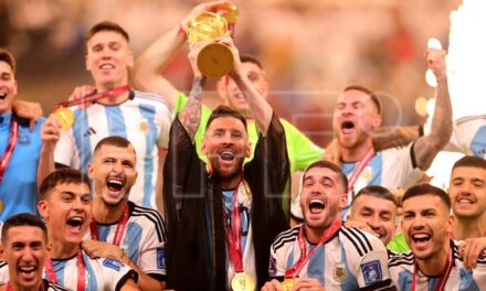 Argentina celebrará el triunfo en la Copa del Mundo de Qatar