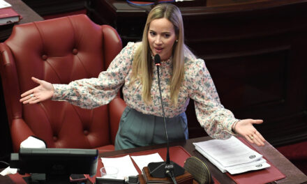 Senadora Rodríguez Veve pide que se investigue manifestación del 8 de marzo por menores involucrados