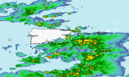 Emiten alerta por fuertes tormentas en el este de Puerto Rico